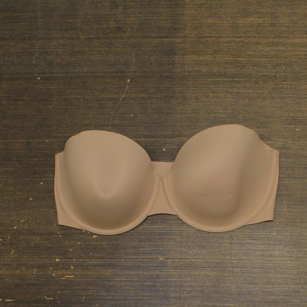 Wacoal Womens Comfort First Strapless Bra 854339 Roebuck Brown 38DD